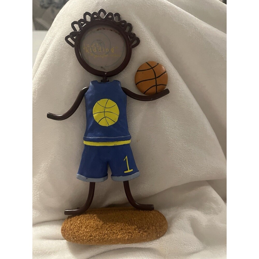 Vtg Jennifer Eaton Just Kidding Frame Brian Basketball 1990s Jennifer Eaton Y2K